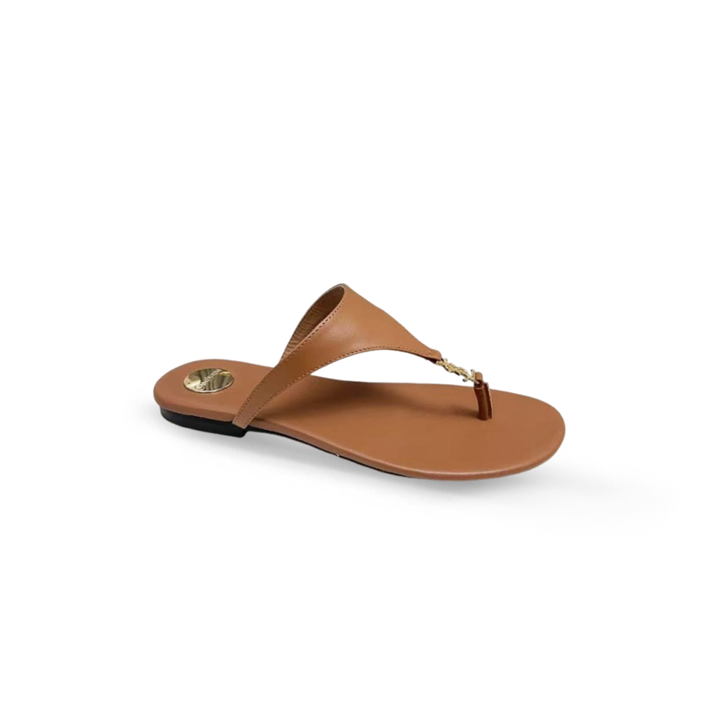 Y51 cassandre leather thong slipper